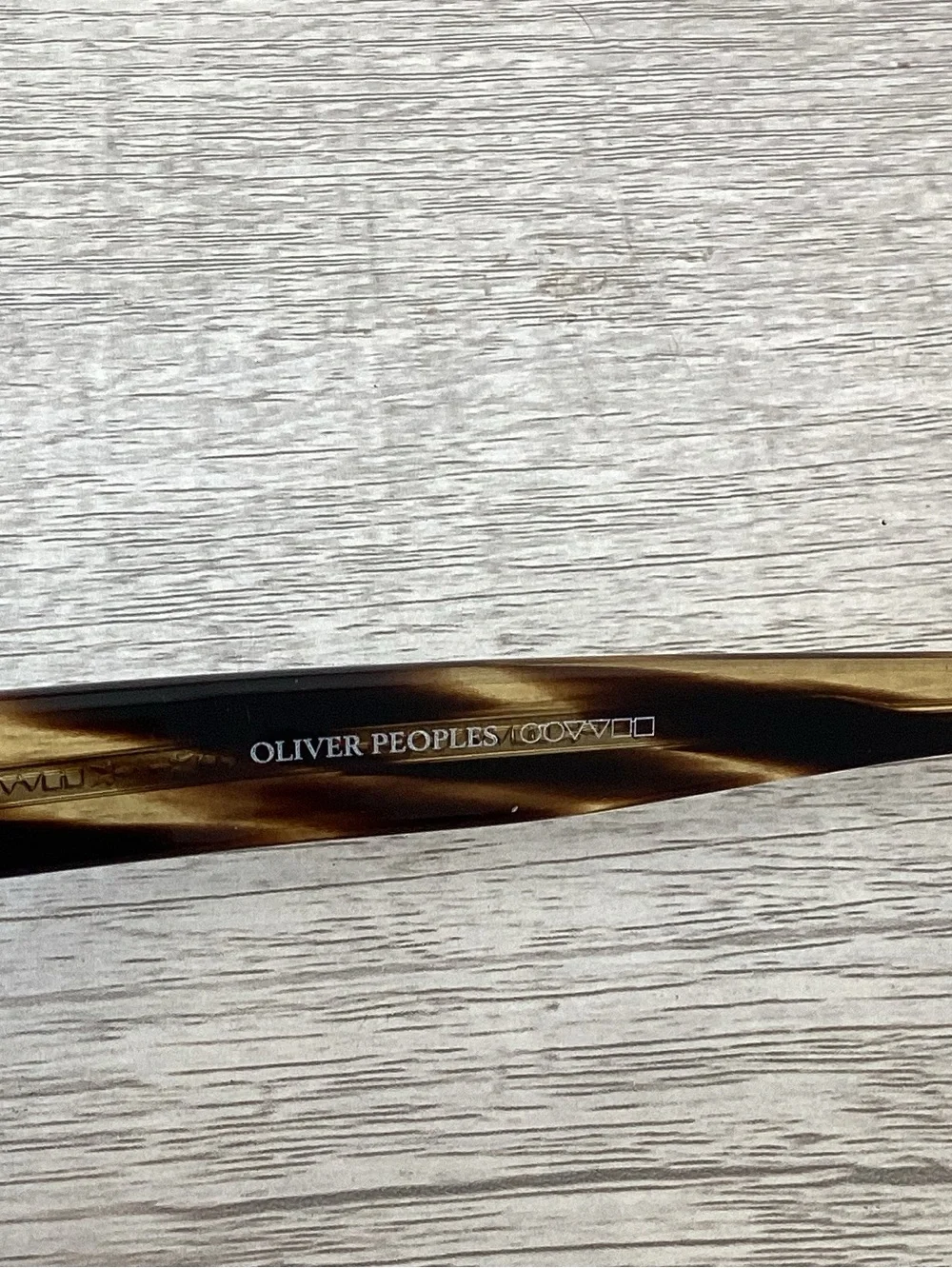 Oliver Peoples Wacks Brown Tortoise Shell Glasses Frames